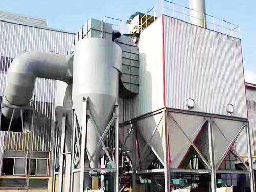 山西双桶式旋风除尘器